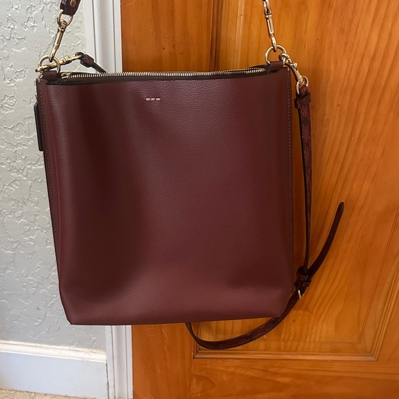 Coach Maroon Crossbody Bag - Picture 6 of 8